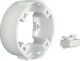 Hager Surface Mounted Electrical Box Surface Mount Round in Gray Color