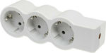 Legrand 3-Outlet Power Strip White