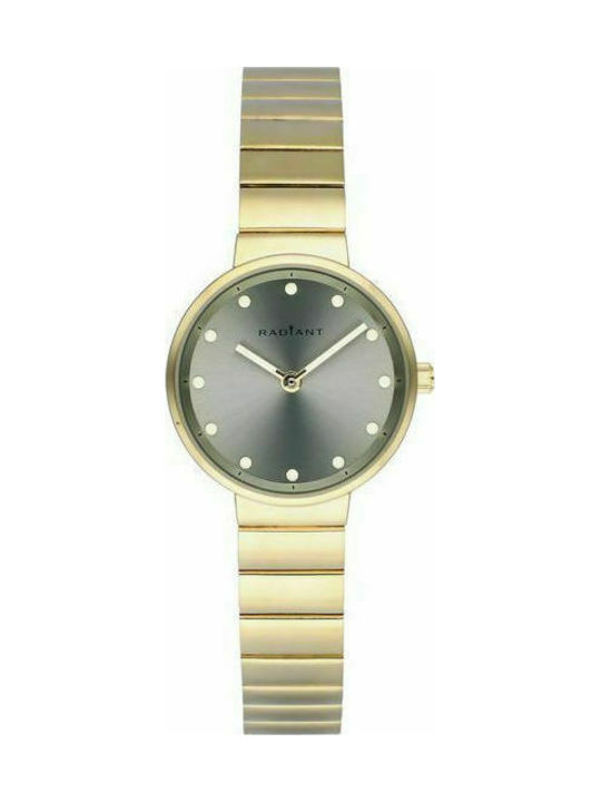 Watch with Gold Metal Bracelet