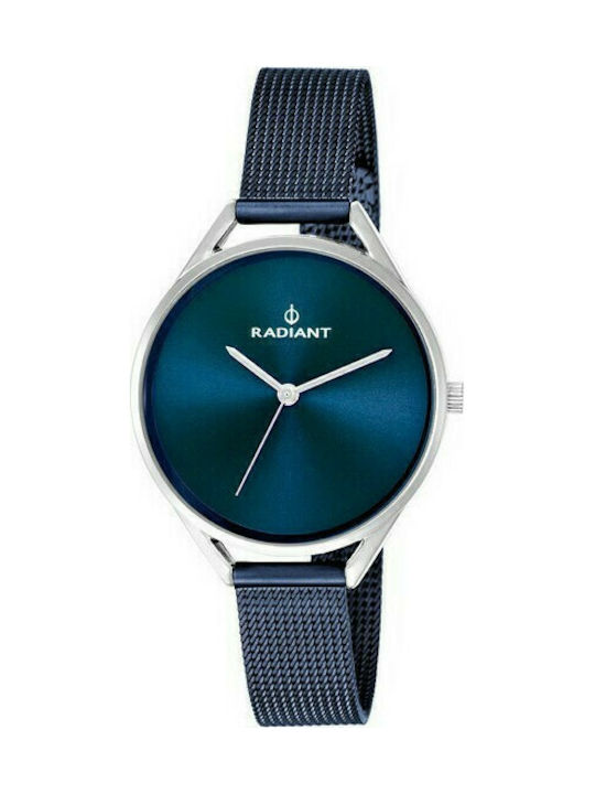 Watch with Blue Metal Bracelet RA432212