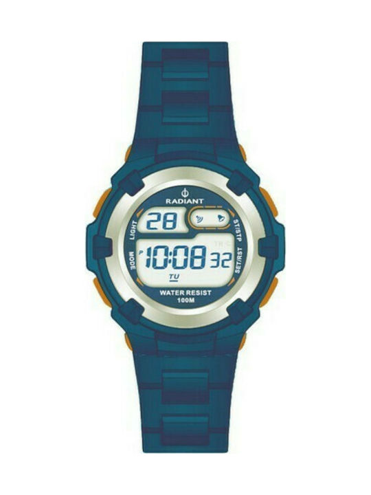 Uhr mit Blau Kautschukarmband RA446601