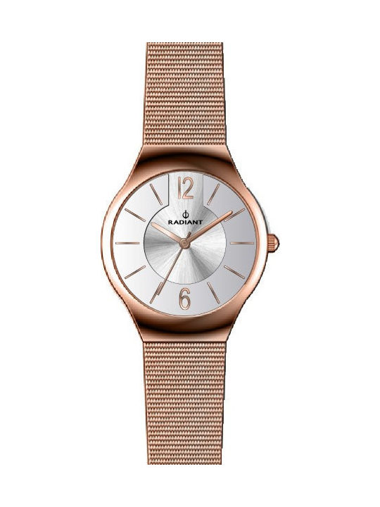 Watch with Pink Gold Metal Bracelet RA404207