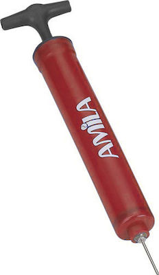 Amila Ball Pump Hand Red Football Pump 20.5cm Red