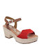 Women's Sandals In Red Colour