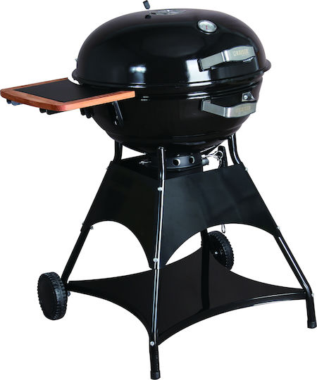 Kaiser Intro Holzkohlegrill XZ225WA Kessel mit Deckel und Thermometer 69x69cm