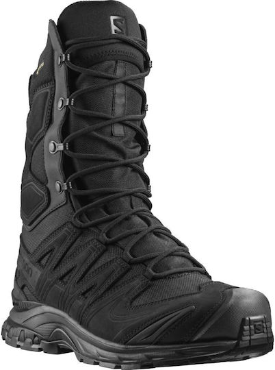 Salomon Στρατιωτικά Αρβύλα Forces GTX 8" Αδιάβροχα με μεμβράνη Gore-Tex Δερμάτινα Μαύρα