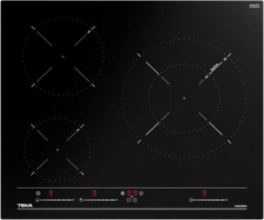 Teka Induction Cooktop Autonomous with Child Lock Function 60x51εκ.