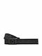 Idol Men's Fabric Webbing Belt Belt Black