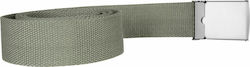 Urban Classics Herren Gürtel Stoff Olive Urban Classics Herren Gürtel Stoff Olive