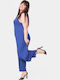 Bodymove -3 Women's Sleeveless One-piece Suit Blue