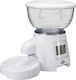 Trixie Automatic Plastic Bowl with Container Food for Dog & Cat 5lt 34cm in White Color