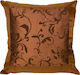 Linea Home Față De Pernă Decorative Garden Chocolat 40x40 Cm