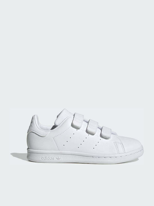 Adidas Παιδικά Sneakers Stan Smith με Σκρατς Cloud White / Cloud White / Cloud White