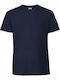 Fruit of the Loom Ringspun Premium T Men's Short Sleeve Promotional T-Shirt Navy Blue