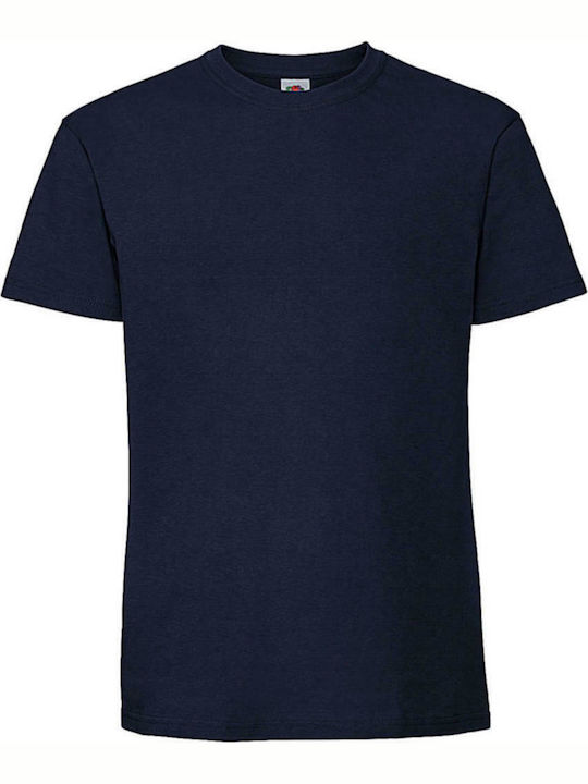 Fruit of the Loom Ringspun Premium T Werbe-T-Shirt Deep Navy