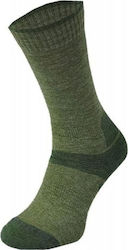 Comodo Trekking Mid Tre 3 Lang Isothermisch Jagdsocken in Khaki Farbe