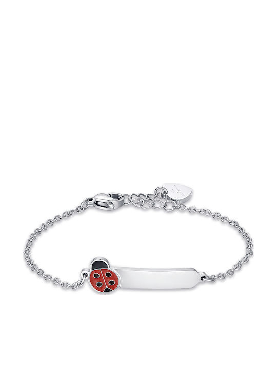 Luca Barra Kids Bracelet ID from Steel
