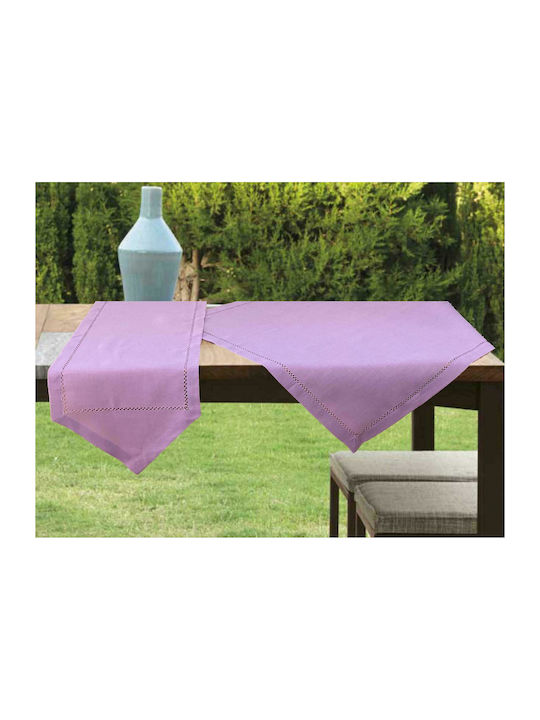 Linea Home Tablecloth Ivy 3688A Lila 85x85cm