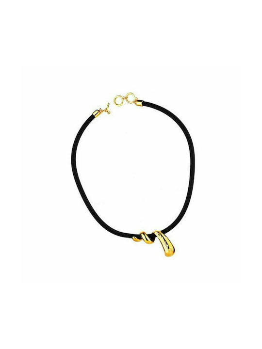 Elixa Necklace Black