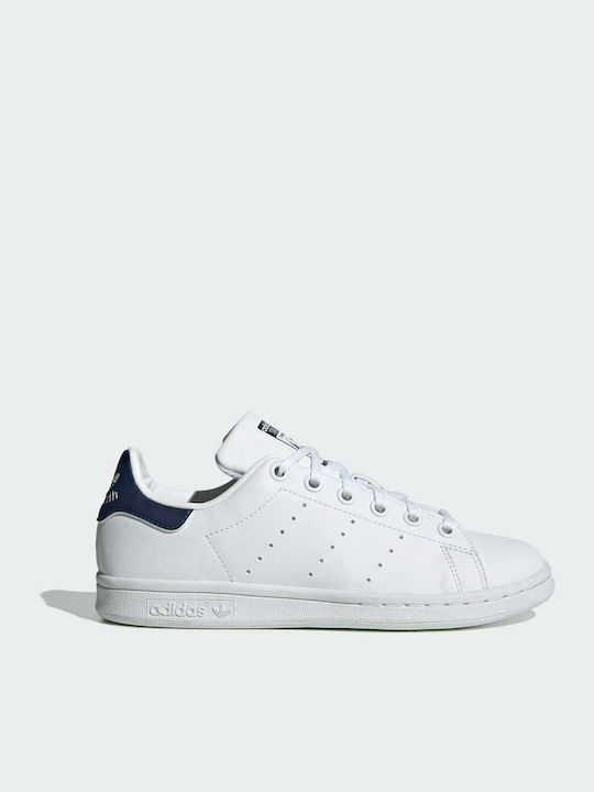 Adidas Παιδικά Sneakers Stan Smith Cloud White / Cloud White / Dark Blue