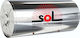 SOL-Violaris Inox Boiler Solar 160lt Sticlă Energie Triplă