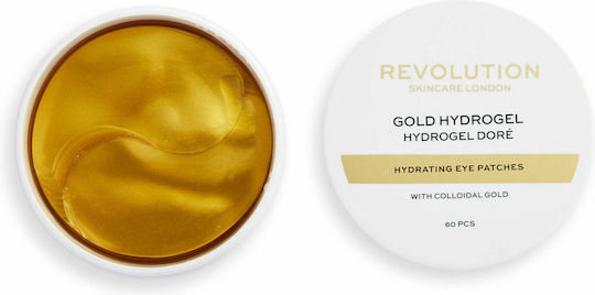 Revolution Beauty Plasturi Pentru Ochi Hidrogel Aurii 60 Bucăți