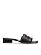 Leather Sandals Black