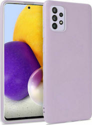 Tech-Protect Icon Silicone Back Cover Purple (Galaxy A72)