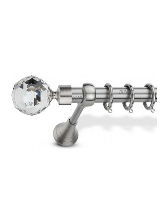 Enis by Domus Metallic Curtain Pole Olympus Dou...
