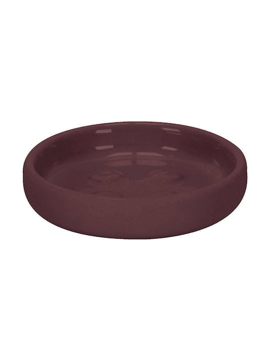 Kleine Wolke Eclipse Ceramic Soap Dish Countertop Red