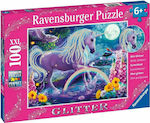 Puzzle pentru Copii Μονόκερος Glitter pentru 6++ Ani 100buc Ravensburger