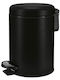 Kleine Wolke One 8058926858 Metallic Bathroom Basket 3lt Black