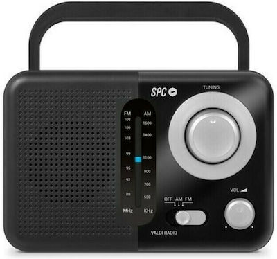 SPC 4590N Tragbares Radio Schwarz