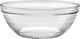 Duralex Lys Glass Salad Bowl Transparent 31x31x12.3cm