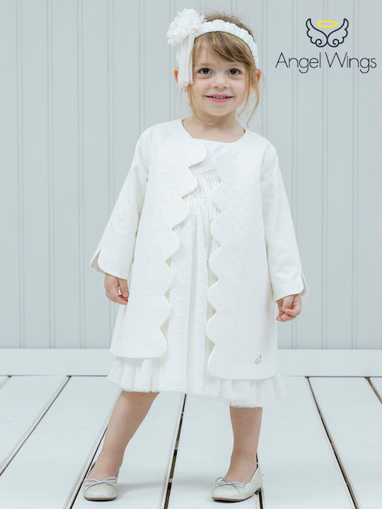 Angel Wings Baptism Coat