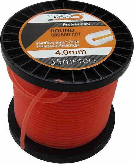 Visco Parts 4033 Μεσινέζα Στρογγυλή Μήκους 35m και Πάχους 4mm