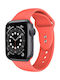 Crong Liquid Strap Silicone with Pin Coral (Apple Watch 38/40/41/42mm) CRG-40LQB-COR