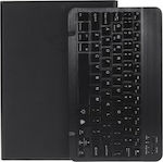 Backlight Version Flip Cover Synthetic Leather with Keyboard English US Black (iPad 2019/2020/2021 10.2'')