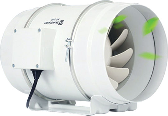 Airtechnic Εξαεριστήρας Αεραγωγών Ιn Line SEG-A 315/H Timer Διαμέτρου 315mm