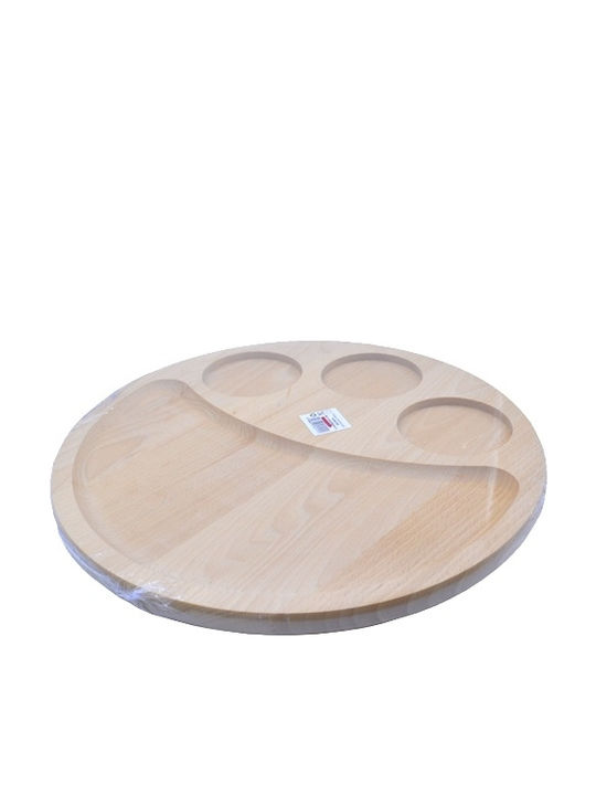 Nava Wooden Serving Platter 33.5x33.5cm