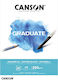 Canson Watercolour Pad Graduate 250gr A5 / 14.8x21cm 20 Sheets