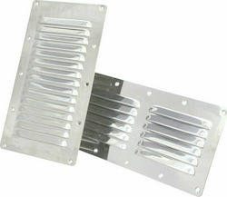 Lalizas Grila de ventilatie pentru barci din otel inoxidabil 228x127mm Argintiu culoare Lalizas Grila de ventilatie pentru barci din otel inoxidabil 228x127mm Argintiu culoare
