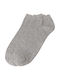 ME-WE Men's Solid Color Socks Gray 3Pack