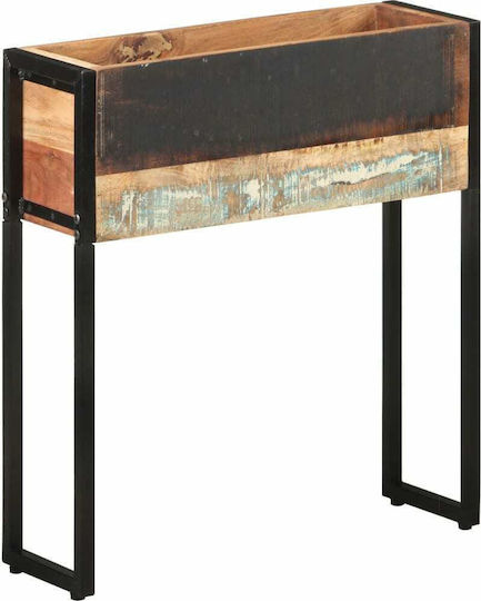 vidaXL Blumenkasten Hölzernes Mehrfarbig 60x20x68cm.