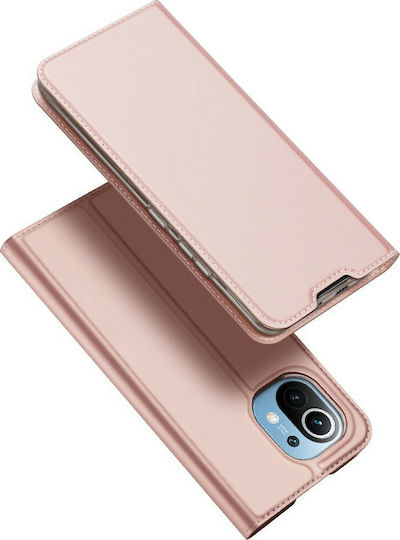 Dux Ducis Skin Pro Book Δερματίνης Μαγνητικό Ροζ (Xiaomi Mi 11)