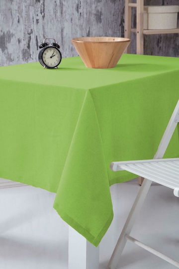 Linea Home Τραπεζομάντηλο W3688 Λαχανί 140x140εκ.