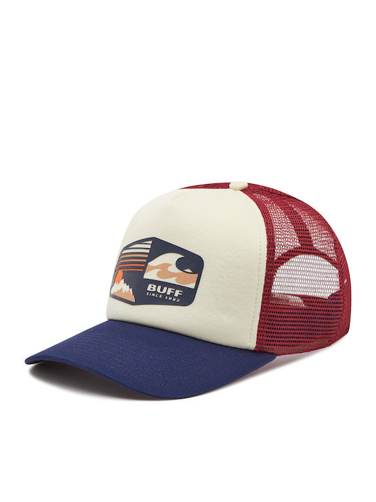 Buff Ανδρικό Jockey Red/Beige/Navy 125363.555