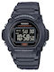 Casio Youth Digital Men's Watch 47mm Battery with Black Rubber Strap