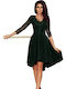 Numoco Mini Dress for Wedding / Baptism Green