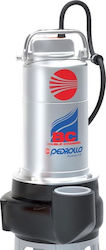Pedrollo BC 15/50 Αντλία Ακαθάρτων / Λυμάτων 1.5hp 48SGM82A0AU